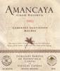 Bodegas Caro - Amancaya Gran Reserva Malbec Cabernet Sauvignon Mendoza 2020