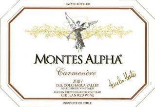 Via Montes - Carmenere Alpha 2018