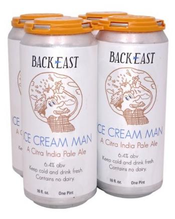 Back East - Ice Cream Man Citra IPA (4 pack 16oz cans) (4 pack 16oz cans)