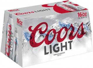 Coors Brewing Co - Coors Light (15 pack 16oz bottles) (15 pack 16oz bottles)
